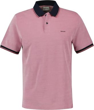GANT Poloshirt met kraag - Rood