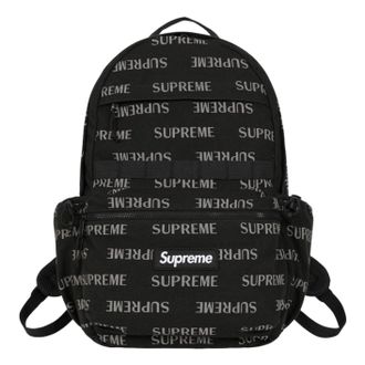 SUPREME FW26 Backpack Black FW26B3-BLACK