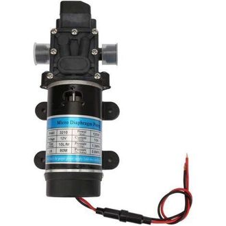 OEM Bomba De Agua De 12v/24v Y 80w - Autocebante, De Lat&oacute;n Y Cobre - Caudal De Hasta 10 L/min - Resistente A La Corrosi&oacute;n Para Aplicaciones Agr&iacute;colas - 01