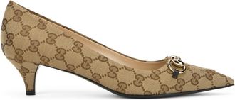 Gucci Pumps, female, Beige, Size: 10 US Pump with Horsebit