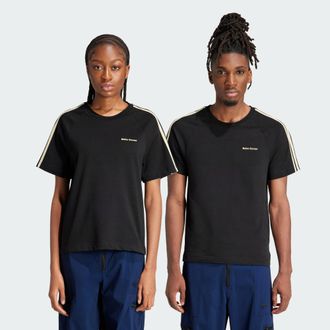 adidas Originals ADIDAS Originals Unisex Wales Bonner Statement Graphic Tee - Black Cotton - Size 2XL