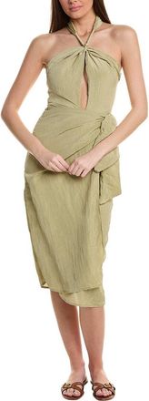 Vix Vix Solid Chelsea Midi Dress