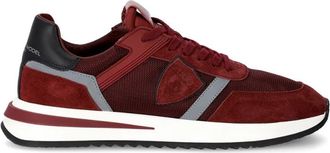 Philippe Model Sneakers Tropez 2.1 Running - Heren - Sneakers - Rood - 43 EU - Katoen - Schoenen