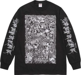 SUPREME SS26 Wombat L/S T-Shirt Black SUP-SS26-013-BLK