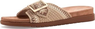 Toms Marin Slide Womens Sandals Dark Beige : 5.5 B - Medium
