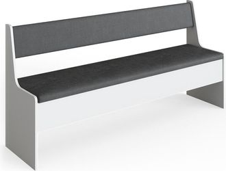 Vicco Banco De Comedor Roman, Blanco, 166.6 X 41.5 Cm