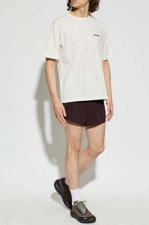 SATISFY T-shirt MothTech, Mens, Cream