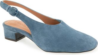 Gentle Souls Kellis Slingback Pump in Chambray Suede at Nordstrom, Size 8.5