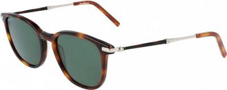 Ferragamo Mens SF1015S 52 214 Fashion Sunglasses - Brown - One Size