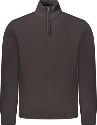 North Sails Jersey de cuello alto con media cremallera - Knitwear - Hombre - Marr&oacute;n - 2XL