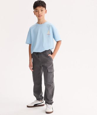 La Redoute Collections Cargo broek, elastische tailleband