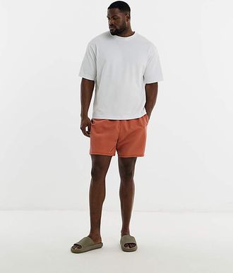 Jacamo Garment Dyed Swim Shorts