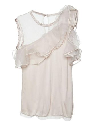 Valentino Garavani Top met ruches - Roze