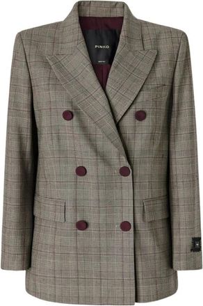 Pinko Blazers - Dames - Blazers - Beige - S - Jassen