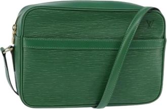 Louis Vuitton Pre-owned Epi Leather Schoudertas - Dames - Vintage Schoudertas - Groen - ONE Size - Leer - Vintage