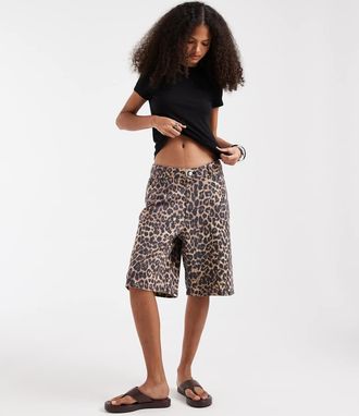 Jack & Jones Jorts leopardati multicolore