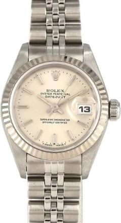 Rolex Orologio Vintage Pre-owned - - Pre-owned - Donna - Grigio - ONE SIZE