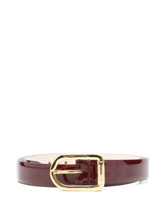 D&eacute;hanche Mija buckle belt - Red