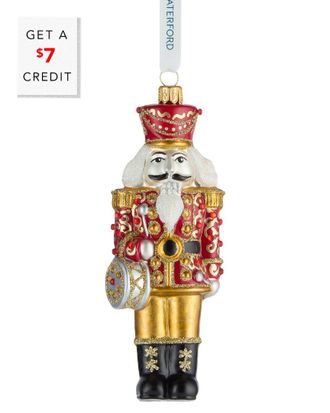Waterford Holiday Heirlooms Nutcracker Ornament With $7 Credit