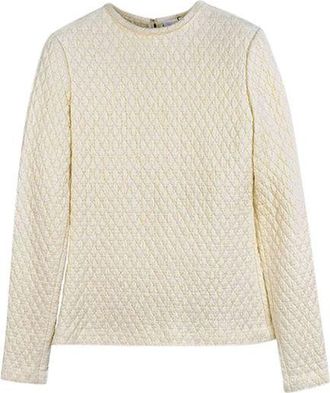 Victoria Beckham Matelasse Knit Top Size XS