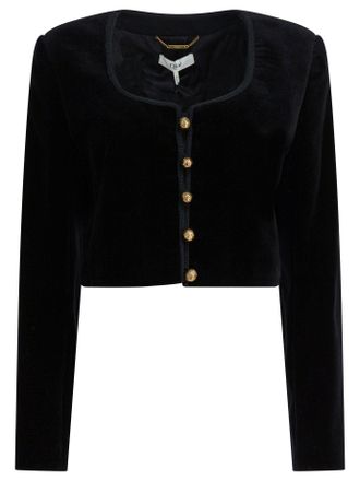 Chlo&eacute; Spencer Jackets And Coats Nero-Donna