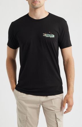 Dark Seas Land of Sunsine Cotton Graphic T-Shirt in Black at Nordstrom, Size Medium