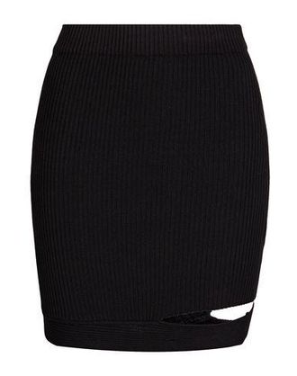 8 by YOOX CUT OUT KNIT MINI SKIRT