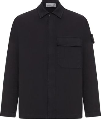Stone Island Hemden Schwarz