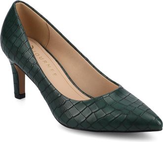 Journee Collection Women & apos;s Scylee Medium and Wide Width Pumps