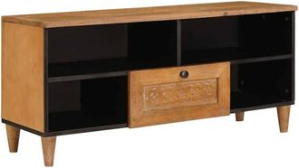 vidaXL TV Units Light Brown 105 x 33 x 46 cm Engineered wood vidaXL