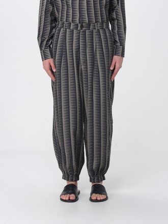 Emporio Armani Pantaloni Emporio Armani in lyocell stampato
