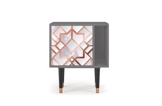 StoryZ Mesita de noche rosa claro 1 puerta L 58 cm