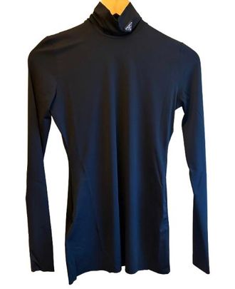 Prada Black Jersey Turtleneck Jumper Size S