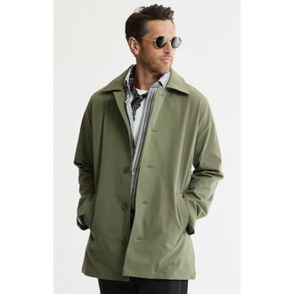 J.A.C.H.S. Tech Twill Mott Coat in Olive at Nordstrom, Size Xx-Large