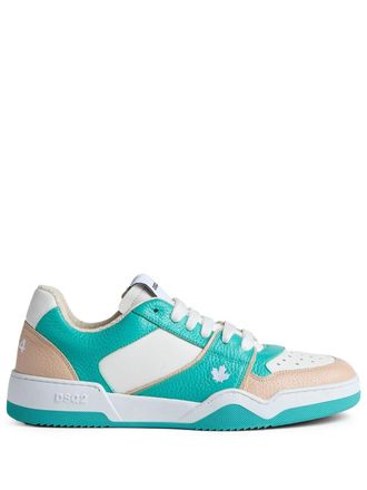 Dsquared2 low-top leather sneakers - Bianco