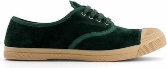 Bensimon Tennisschoenen met veters, in fluweel