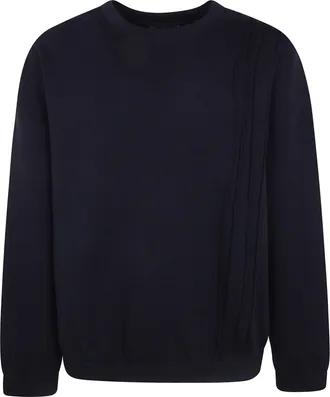 Emporio Armani Sweatshirt Round Neck Black Beauty