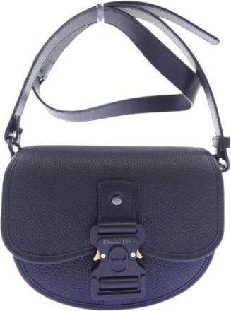 Dior Pre-owned Borsa a tracolla vintage in pelle - - Pre-owned - Uomo - Blu - ONE SIZE