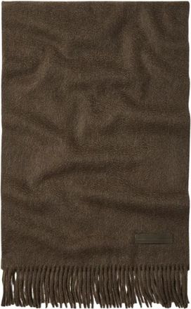 Ermenegildo Zegna Oasi Kasjmier Sjaal - Heren - Wintersjaals - Bruin - ONE Size - Kasjmier - Accessoires