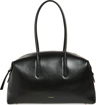 DeMellier The Stockholm Leather Top Handle Bag in Black at Nordstrom