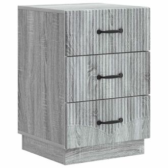 vidaXL Armario De Noche Con Caj&oacute;n Gris Sonoma 43 X 41 X 63,5 Cm Vidaxl