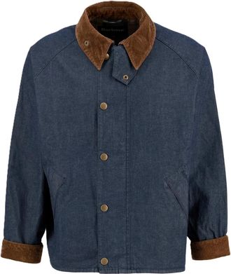 Barbour Transport Denim Casual Jacket - Heren - Spijkerjassen - Blauw - L - Denim - Jassen