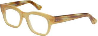 K&agrave;dor Glasses, unisex, Beige, Size: 50 MM Miele 641195 Optical Frame