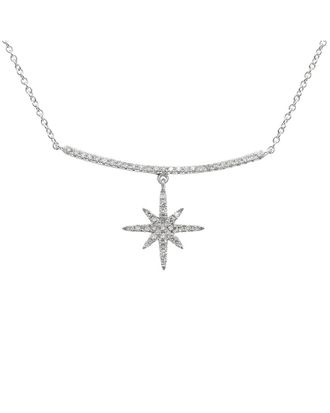 Diana M. Jewels Fine Jewelry 14K 0.16 Ct. Tw. Diamond Necklace