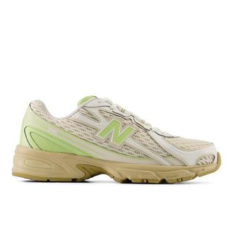 New Balance Unisex 740 en Verde/Beige, Talla 37.5