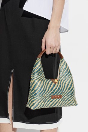 Marni Handbag With Logo, Womens, Multicolour