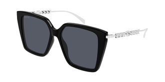 Gucci GG1967S 002 Womens Sunglasses Black Size 54