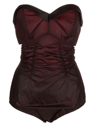 Maison Margiela Body met korset - Rood