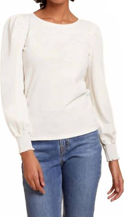 Nation Ltd Floris Top In Off White