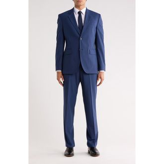 BOSS Karl Solid Suit in Dark Blue at Nordstrom Rack, Size 40 Regular